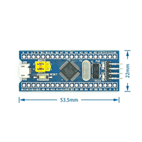 Carte de base STM32F103C8T6 compatible C6T6, carte de développement de système minimal, kit d'apprentissage MCU ARM Cortex M3 pour projets embarqués