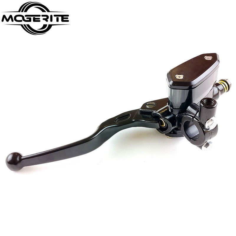 Универсальный 22 мм CNC алюминиевый цветной мотоцикл Гидравлический тормозной главный цилиндр насос правый рычаг