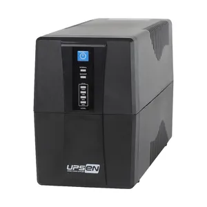 Computer light offline ups 650va 800va 1000va 2000va ups with battery low voltage overload protection