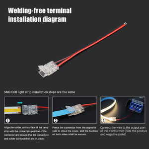 9 trong 1 kết nối cho <span class=keywords><strong>LED</strong></span> Strip <span class=keywords><strong>RGB</strong></span> Băng <span class=keywords><strong>4</strong></span> 3 2 <span class=keywords><strong>pin</strong></span> 5 mét 8 mét ánh sáng COB <span class=keywords><strong>LED</strong></span> Strip nối - Product Image 4