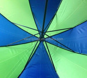 Parapluie intégral à ouverture automatique pour femmes aux couleurs contrastées Vente en gros - Product Image 4