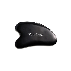 Pierre de Bian naturelle de haute qualité Gua Sha outil de <span class=keywords><strong>Massage</strong></span> de grattage masseur facial pour la sculpture du cou et du corps - Product Image 1