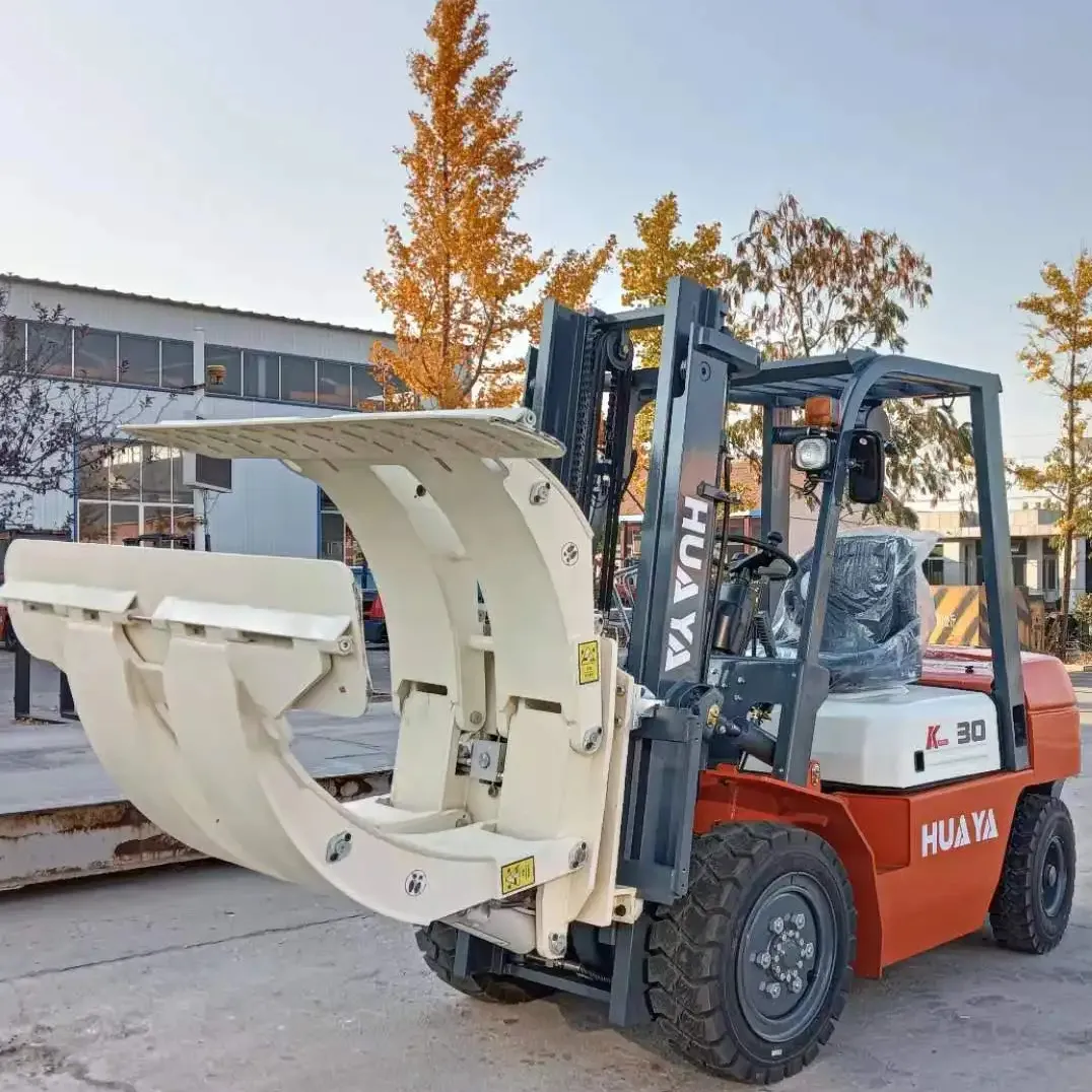 ISO en popüler forklift 2 ton 2.5 ton 3 ton 5 ton hidrolik dizel forklift ekleri ile 3 ton