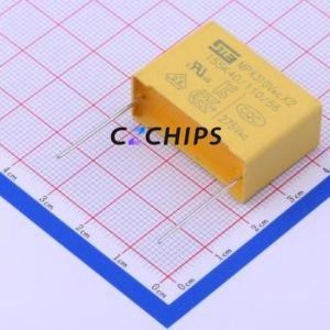 Condensador de Seguridad X2Q3155KV1B0320220130ES0, Componente de Montaje en Orificio (THT), P=27.5mm 1.5uF 10% 310V X2 - Product Image 1