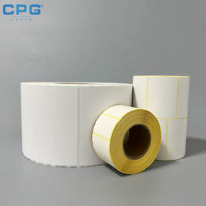 Etiquetas Térmicas Impermeables y Resistentes al Aceite de 4x6 Pulgadas para Alimentos, Distribución, Tiendas de Comestibles, Rollo de Etiquetas Adhesivas, Venta al Por Mayor de Fábrica - Product Image 1