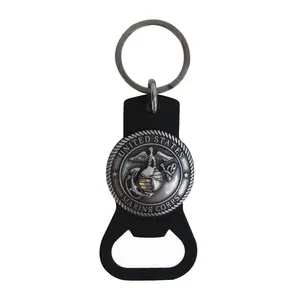 Diy Custom Fabricante Abridor De Garrafas Carteira De Metal Keychain Abridor De Garrafas De Cerveja Chaveiro para a promoção