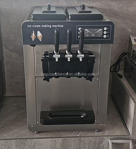 Tốt nhất bán 100 pcs/h 6L * 2 Phễu ý <span class=keywords><strong>Ice</strong></span> <span class=keywords><strong>Cream</strong></span> Maker Máy <span class=keywords><strong>Ice</strong></span> <span class=keywords><strong>Cream</strong></span> Gelato máy - Product Image 5