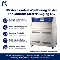 Chambre d'essai de vieillissement accéléré par les UV, machine de test UVA UVB, lampe de condensation ASTM G154 ISO 4892