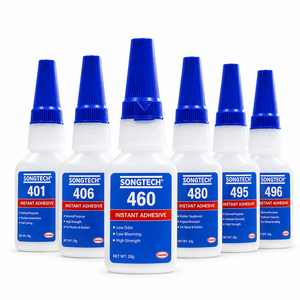 Adhesivo <span class=keywords><strong>de</strong></span> <span class=keywords><strong>Cianoacrilato</strong></span> Industrial SONGTECH Directo <span class=keywords><strong>de</strong></span> Fábrica, Alternativa a Loctite 401 406 460 480 495 496, Pegamento CA <span class=keywords><strong>de</strong></span> Curado Rápido - Product Image 1