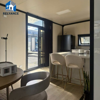 Maison préfabriquée modulaire RELYANCE 20 pieds 30 pieds 40 pieds avec salle de bain et cuisine, villa empilable personnalisable