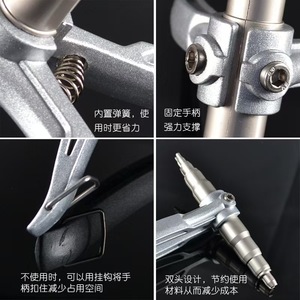 Herramienta <span class=keywords><strong>de</strong></span> intercambio <span class=keywords><strong>de</strong></span> tuberías <span class=keywords><strong>de</strong></span> <span class=keywords><strong>cobre</strong></span>, expansor Universal <span class=keywords><strong>de</strong></span> refrigeración manual - Product Image 2