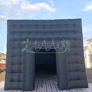 Tente carrée personnalisable 8mL * 4mW * 3.6mH, grande tente de cinéma noire pour expositions commerciales, projections de films - Product Image 5