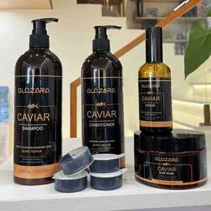 <span class=keywords><strong>Shampoo</strong></span> au collagène de caviar sans sulfate pour cheveux secs et abîmés, marque privée, soin réparateur des cheveux, volume accru - Product Image 5