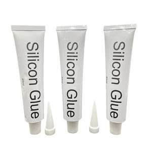Colle liquide silicone imperméable WBG 40ml en tube, adhésif silicone, mastic d'étanchéité - Product Image 1