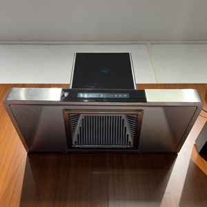 <span class=keywords><strong>Campana</strong></span> <span class=keywords><strong>Extractora</strong></span> de Humo Eléctrica en Forma de T de 900 mm, de Acero Inoxidable, Color Negro Mate, Ventilación de Succión, Control de Ventilación, Fácil de Limpiar, para Cocina - Product Image 4