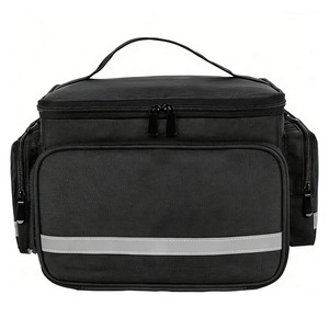 Sac médical noir avec séparateurs amovibles pour les soins <span class=keywords><strong>à</strong></span> <span class=keywords><strong>domicile</strong></span>, les voyages, les urgences, les infirmières, les étudiants, les thérapeutes - Product Image 1