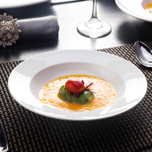 <span class=keywords><strong>Vaisselle</strong></span> de banquet pour hôtel, assiette à dîner, <span class=keywords><strong>vaisselle</strong></span> de restaurant, <span class=keywords><strong>vaisselle</strong></span> en porcelaine, assiettes en céramique blanches bon marché, logo personnalisé - Product Image 3