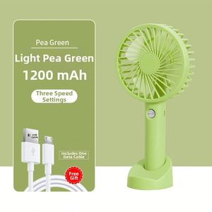 Ventilateur portable X418, ventilateur à main, mini ventilateur USB rechargeable, petit ventilateur avec longue autonomie, support avec logo personnalisé - Product Image 4