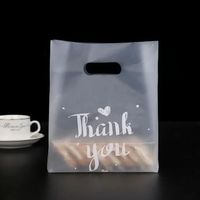 Sacs de remerciement en plastique pour cadeaux de bonbons Sacs à provisions Sacs d'emballage de mariage
