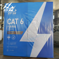 Cable Ethernet blindado OUFU OEM UTP FTP SFTP Cat5e Cat5 CAT6A CAT6 Cat7 100% cobre puro con revestimiento de PVC/PE/PP para red LAN