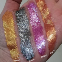 Borosilikatglas Diamant-Glitzer Perlenpigmentpulver in Mica für Lidschatten