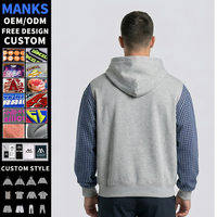 Sweat-shirts à capuche personnalisés avec logo, vêtements de sport, tissu écologique, coupe ample, pull-over lourd, sweat-shirt de sport pour hommes