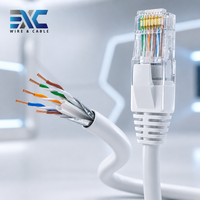 Câble Réseau Intérieur UTP CAT6 BC 4 Paires 23AWG 24AWG Haut Débit Gigabit 100m PVC Prix Usine