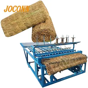 Hot selling 1m 1.5m straw reed straw mat knitting machine automatic hay stalk grass mat making machine with cheap price