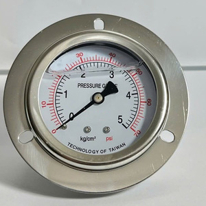 HUBEN <span class=keywords><strong>WIKA</strong></span> 게이지 액세서리 - <span class=keywords><strong>WIKA</strong></span>(후면 연결) 압력 게이지용 패널 장착 플랜지 - Product Image 2