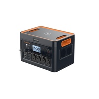 Générateur solaire portable HNPE 600W, mini station d'énergie solaire, chargeur sans fil MPPT, lampe de poche, système de stockage d'énergie solaire pour voiture, onde sinusoïdale pure