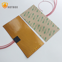 Elementos calefactores flexibles de película de poliimida Calentador Kapton Calentador PI