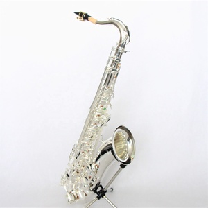 Cao cấp B phẳng saxofon Tenor bạc mạ Tenor Saxophone chuyên nghiệp Tenor sax - Product Image 1