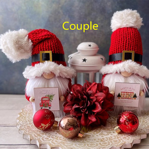 Duende Navideño de Alta Calidad, Sombrero Negro, Gnomo Navideño Blanco, Duende Navideño para Decoración del Hogar - Product Image 4