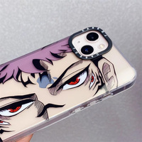 Casing HP Transparan IMD Motif Anime Lucu untuk iPhone 14 Pro Max, Penjualan Grosir Laris Manis