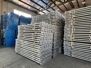 Puntales de Acero Ajustables Pintados/Galvanizados para Andamios, Precio de Fábrica, Telescópicos de Alta Resistencia de 2-4m para Construcción - Product Image 4