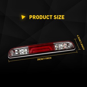 ไฟเบรกดวงที่สาม Auxito LED สำหรับรถบรรทุก เหมาะสำหรับรถยนต์มาสด้า ฟอร์ด ปี 1993-2010 - Product Image 2