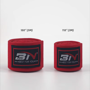 ผ้าพัน<span class=keywords><strong>มือ</strong></span> BN Boxing Straps ขนาด 1.5 ม./3 ม./5 ม. ผ้าฝ้ายซับเหงื่อ สำหรับฝึกมวยไทย ฟิตเนส และใช้ในยิม - Product Image 3