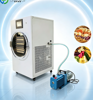 Mobiele draagbare lyofilisator kleine vriesdroogmachine voor de productie van huisdierenvoer en snacks kleine vriesdroogmachine