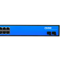 Switch de Red Industrial Gigabit Completo OEM/ODM de 16 Puertos con 2 Puertos SFP en Stock