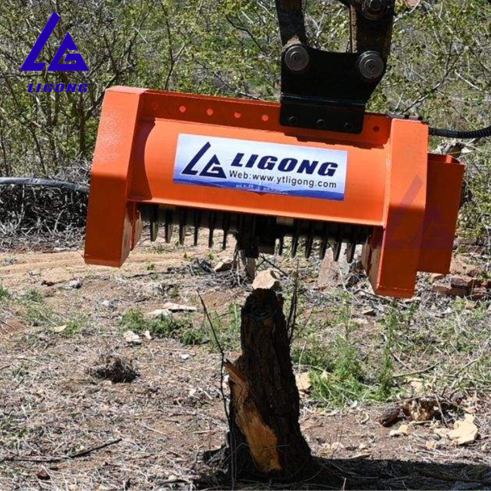 Factory Price Heavy Duty Excavator Brush Cutter Mulcher Land Clearing ...