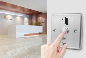 לחצן יציאה לשחרור דלת נירוסטה 12V - Product Image 4