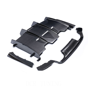 Plaque de spoiler de protection de voiture de diffuseur arrière de pare-chocs en Fiber de carbone pour <span class=keywords><strong>BMW</strong></span> M3 G80 G82 G83 M4 - Product Image 2