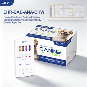 Tiras Reactivas Veterinarias 4DX para Perros, Ehrlichia, Anaplasma, Babesia, Dirofilariosis, Kit de Prueba de Diagnóstico Rápido, Proveedor con Certificación CE e ISO - Product Image 4