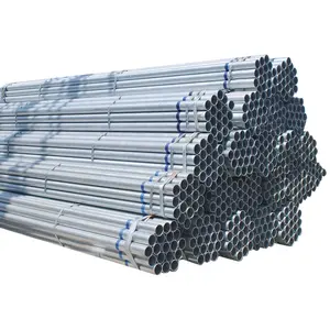 Galvanized Steel Pipe Galvanized Tube of 6 Meter Length 3mm Thickness Diameter of 80mm For Construction Galvanized Steel Pipe