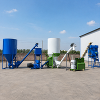 Usine de fabrication d'aliments pour volailles à prix d'usine pour le projet de production de granulés d'aliments pour poulets, bovins, ovins et porcins