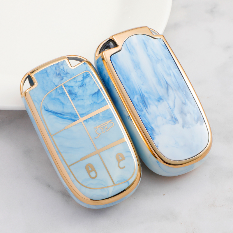 3 Button Blue