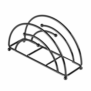 Porte-papier toilette en fer forgé pour restaurant, café, salle de bain - Écologique, moderne, sur pied, vertical, pour comptoir - Product Image 4