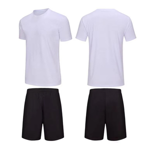 Toptan futbol forması futbol forması futbol forması erkek hızlı kuru % 100% Polyester ekip boyun yetişkin spor forması - Product Image 4