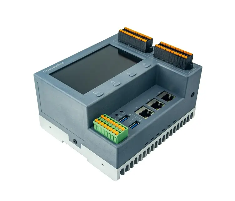 Controlador para aplicação SCADA com RS485, RJ45, Mini soquete PCIe com cartão SIM, USB 2.0Port, HDMI, DI, DO, RS232, CAN BUS