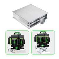 Niveau Laser vert 4d auto-nivelant 360 avec écran Lcd, 16 lignes, bon marché, pour la Construction, vente en gros